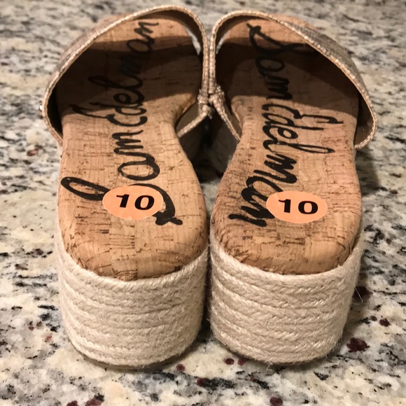 Sam Edelman Leaf Pattern Espadrilles - Picture 5 of 7